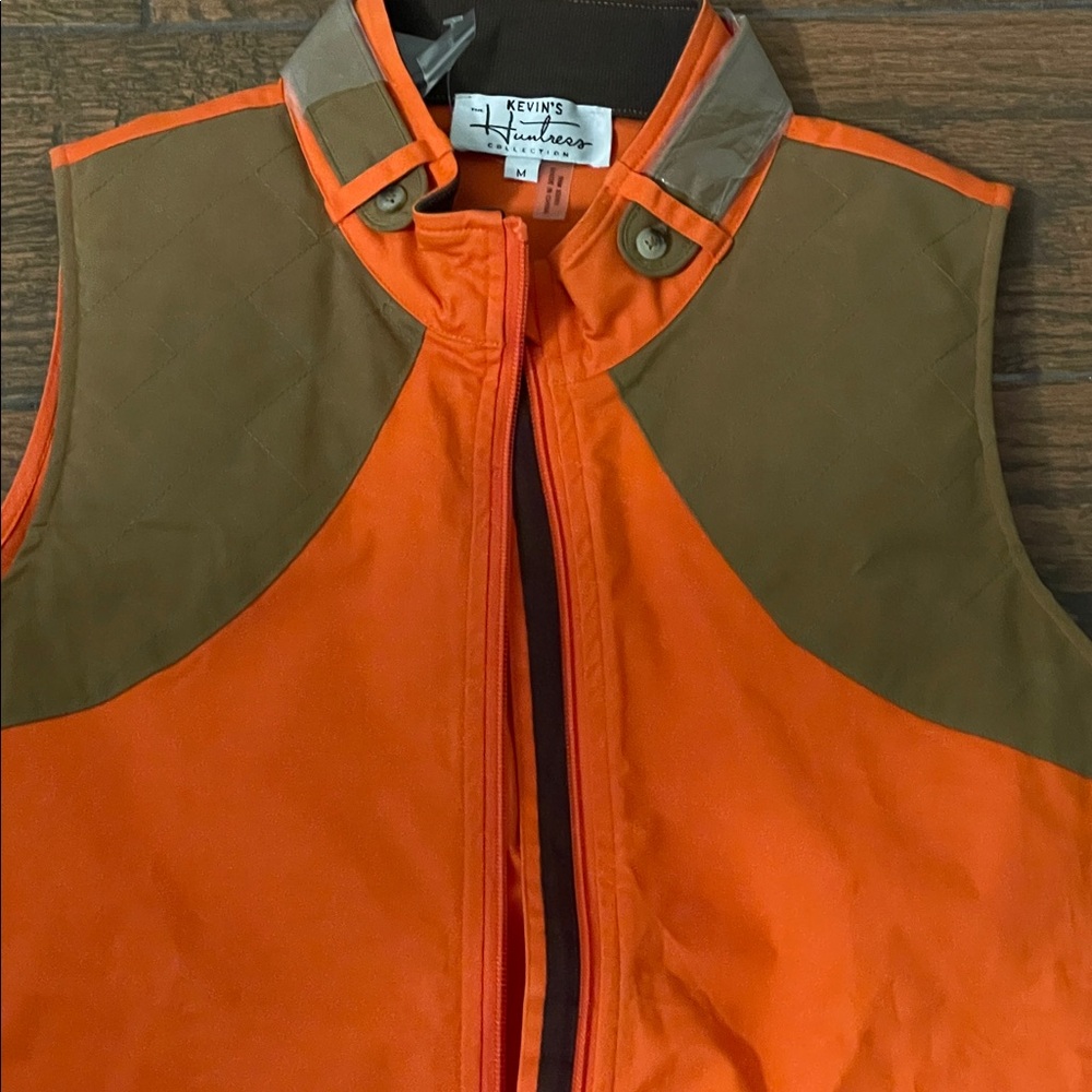 New Kevin's Huntress Twill Shooting Vest w/ Reversible Neck Tab MSRP $169.00 - Picture 5 of 9